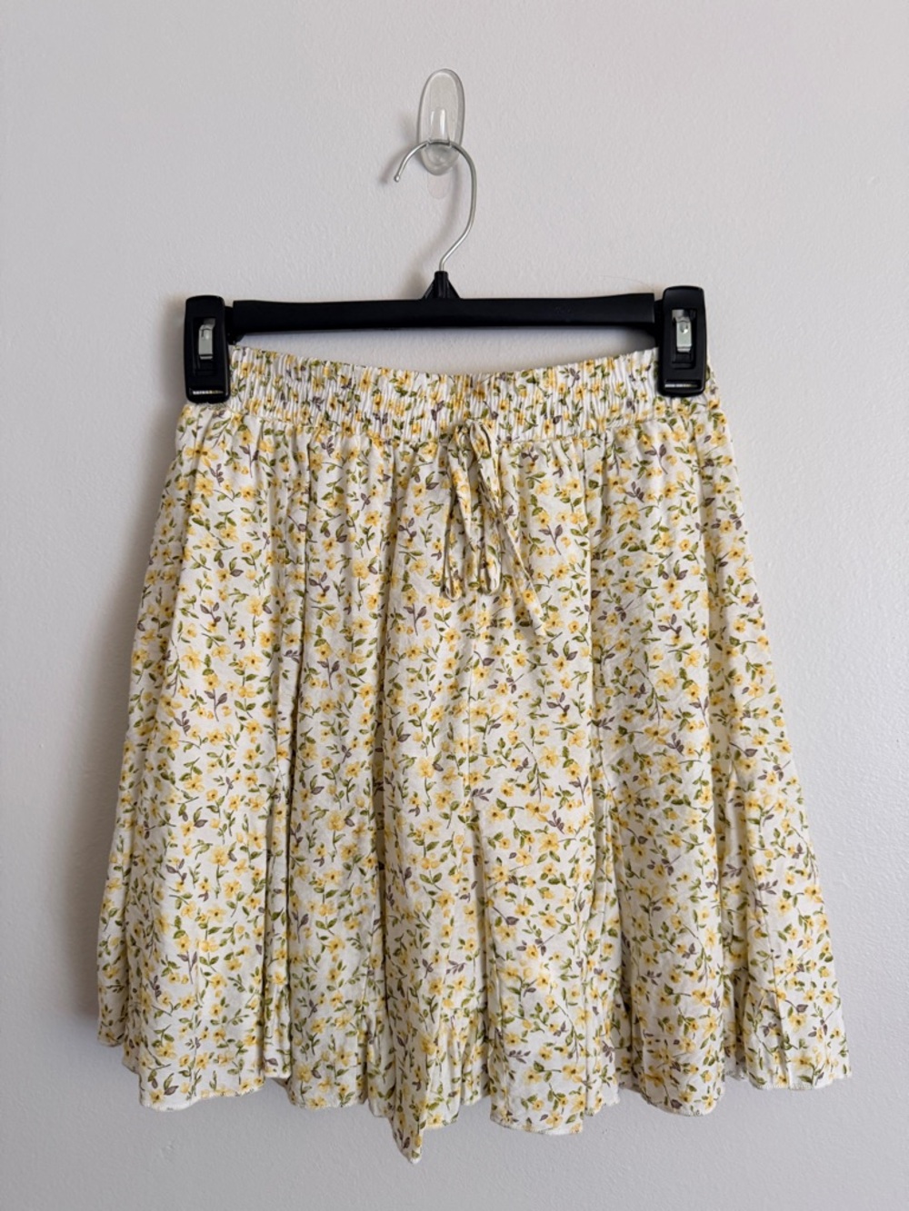 Floral Skirt - Yellow Floral